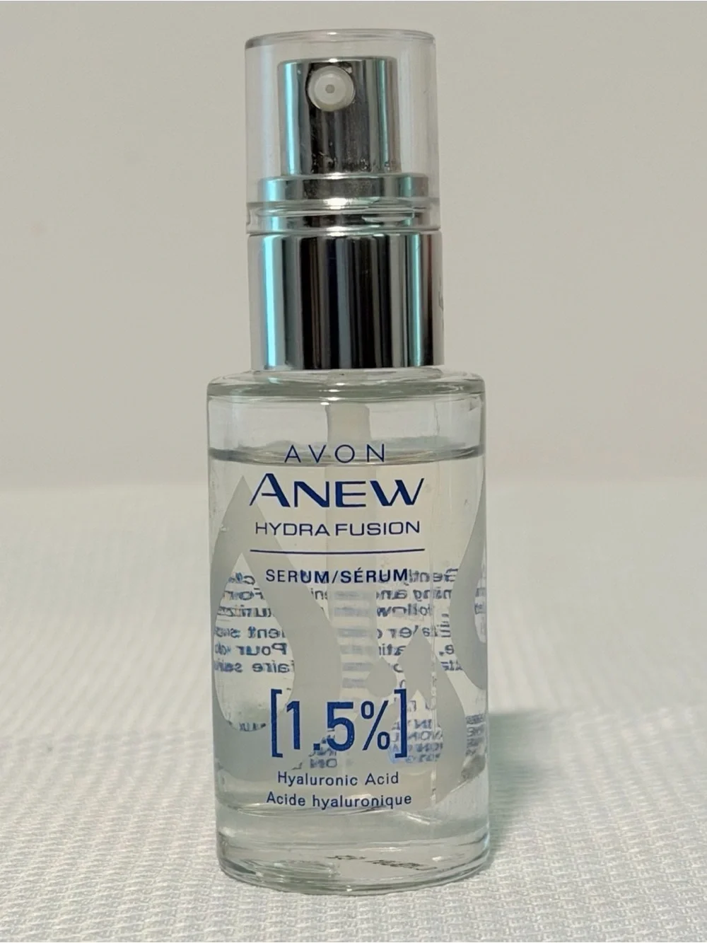 Avon Anew Hydra Fusion Serum - Clear & Silver Accents